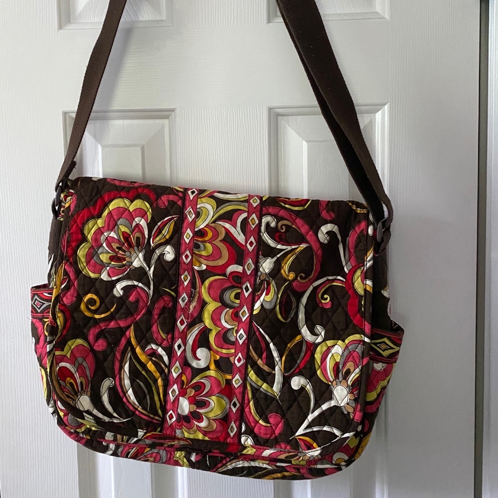 Vintage Print Vera Bradley Computer Bag